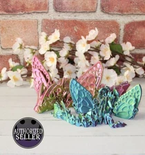 3D Printed Articulating Butterfly Dragon (Cinderwing3D)