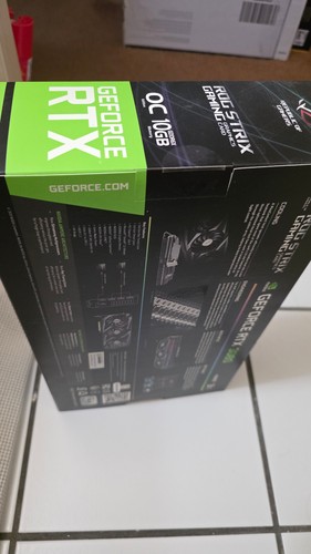 ASUS ROG Strix GeForce RTX 3080 OC V2 LHR 10GB GDDR6X Graphics Card - Picture 2 of 2