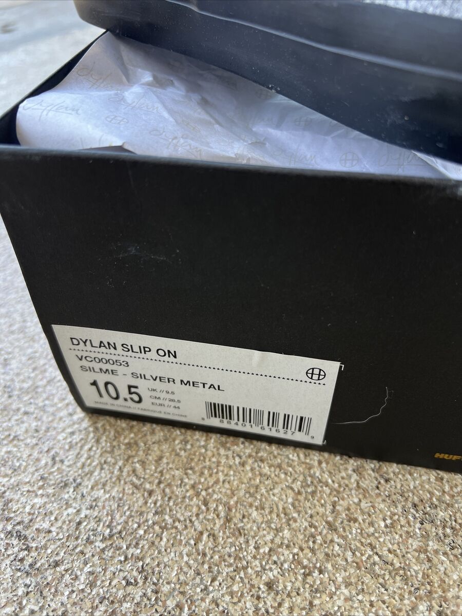 Dylan Rieder Huf Skateboarding Sneakers Slip Ons 10.5 Rare Dylan Rieder Huf Skateboarding Sneakers Slip Ons 10.5 Rare