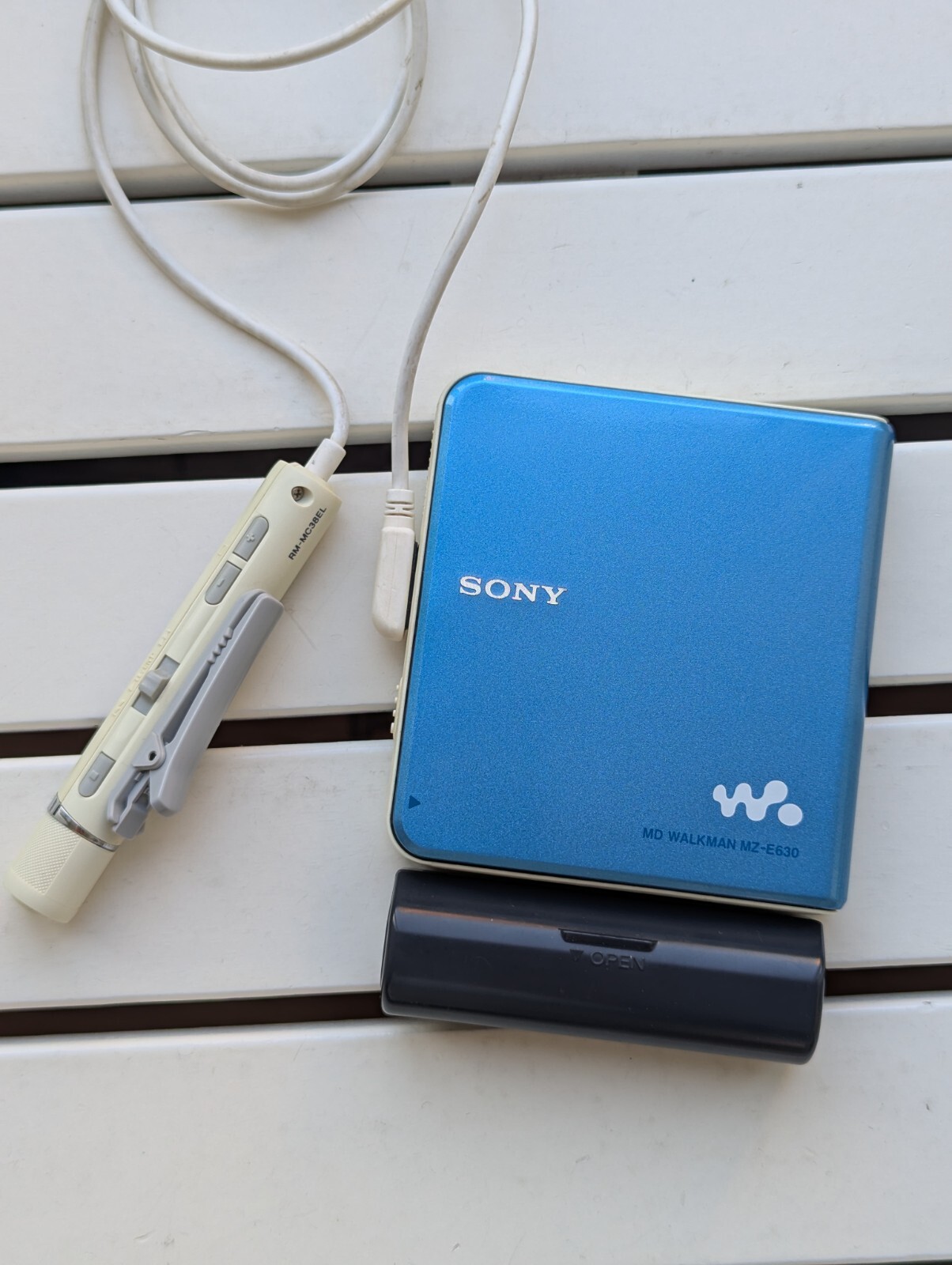 SONY MZ-E630 L MDウォークマン(ブルー) SONY MZ-E630 オークション