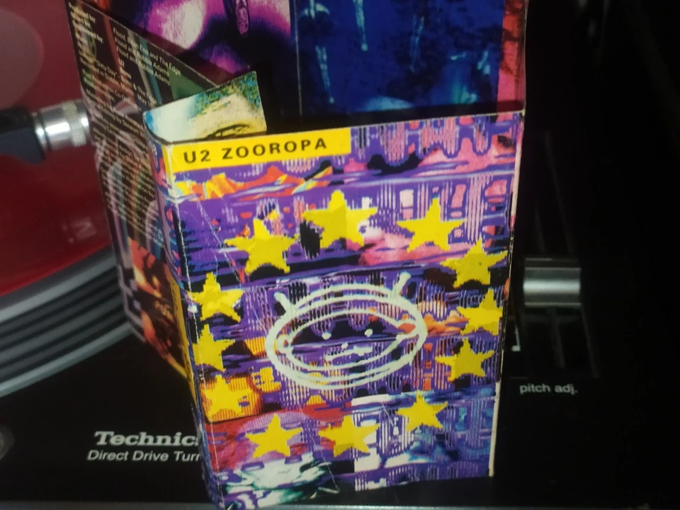 U2 - Zooropa ultra rare cassette Venezuela Rodven 1993 - Image 2 of 4