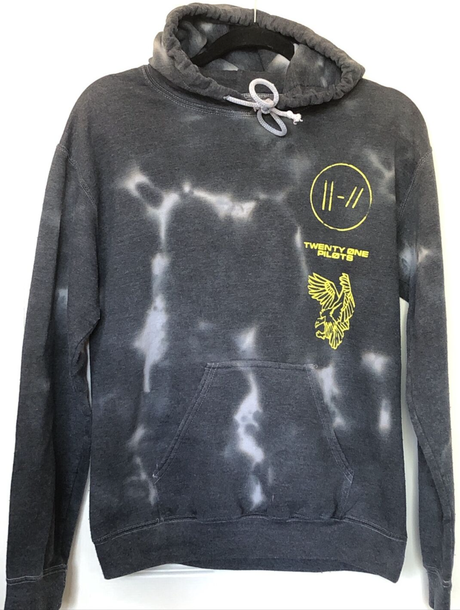 Twenty One Pilots Bandito Tour Concert Charcoal tie-dye Hoodie