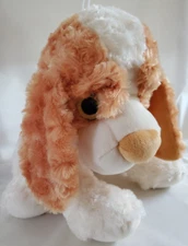 15 inch  Plush Beagle Puppy with Gold Glitter Eyes Toy Factory Stuffed Animal