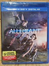 ALLEGIANT THE DIVERGENT SERIES BRAND NEW BLU-RAY + DVD + DIGITAL HD BX1