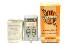 J W Miller Quality Products No. # 6168 Hi-Pass Filter 50-250 MC 300 Ohm Line sx