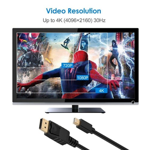 8K/4K Mini DisplayPort DP to DisplayPort DP Cable 1.4/1.2 Bi-directional For Mac - Picture 5 of 19