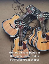 Grateful Dead - The Guitar by itself, made for Jerry Garcia Doll by Gund 1998