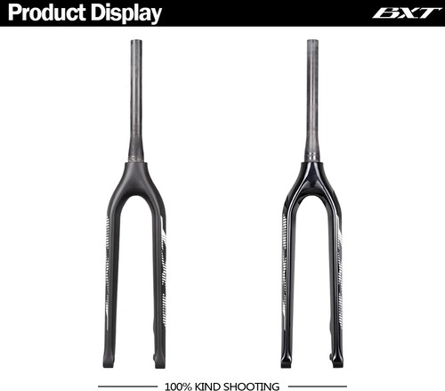 29 Inch Carbon MTB Bicycle Fork Tapered Thru Axle 15mm Racing Bike Disc 160mm - Picture 23 of 38