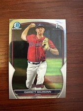 2023 Bowman Draft - Chrome #BDC-172 Garrett Baumann Atlanta Braves