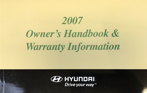 Hyundai Elantra 2007 juego manual manual del dueño. Manual original HYUNDAI. #HY-04 - Imagen 2 de 10
