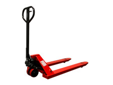 Single Wheel Standard Pallet Jack - Red - VIC
