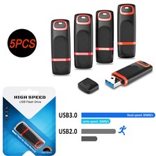 5PCS 64GB USB Flash Drive USB 3.0 High Speed Memory Stick Thumb Drives