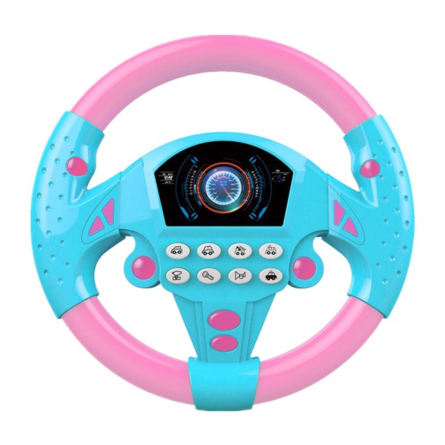 Simulated Steering Wheel for Kids Adventure Toy Education Toy Gift