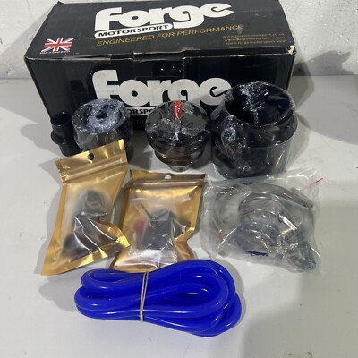 Forge Motorsport Single Piston Dump Blow Off Valve Kit BOV01B-YB Black Anodized