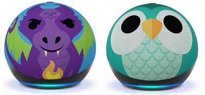 Amazon Echo Dot 5. Generation Alexa-Lautsprecher Bluetooth Kids Dragon Owl...