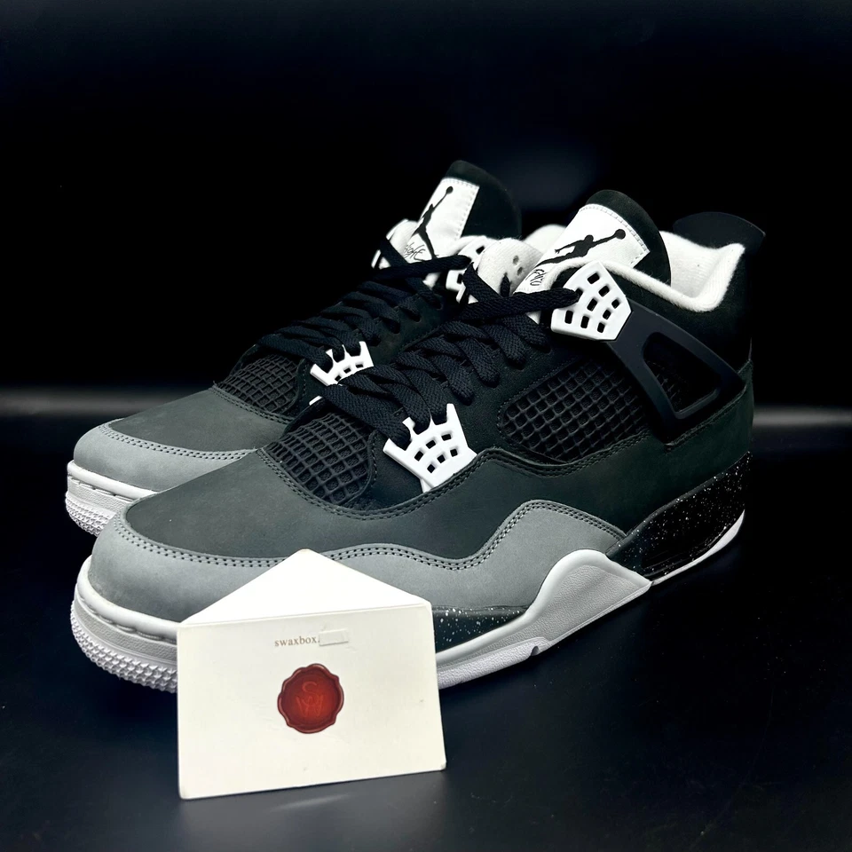 Air Jordan 4 Retro 'Fear' 2024 FQ8138-002 Envio Agora - Imagem 2 de 4
