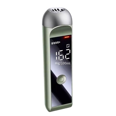 2024 Compact Alcohol Tester Rechargeable and Accurate Breathalyzer Device