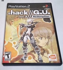 .Hack G.U. Vol. 3 Redemption (PlayStation 2 PS2) CIB W/ Game, Case & Manual