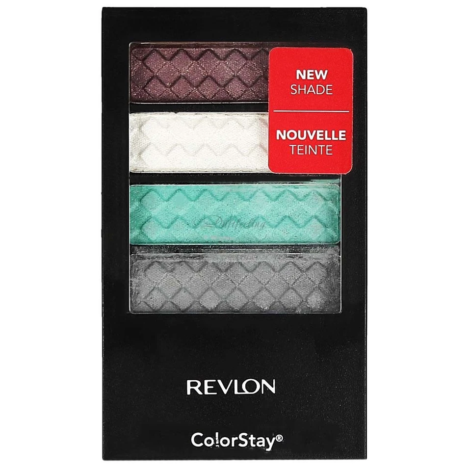 Revlon Colorstay 12 Hour Eyeshadow Quad - 21 Silver Fox