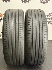 2x 215 55 R18 99V XL MICHELIN PRIMACY3 4-5mm OLD STOCK TESTED FREE FITTING