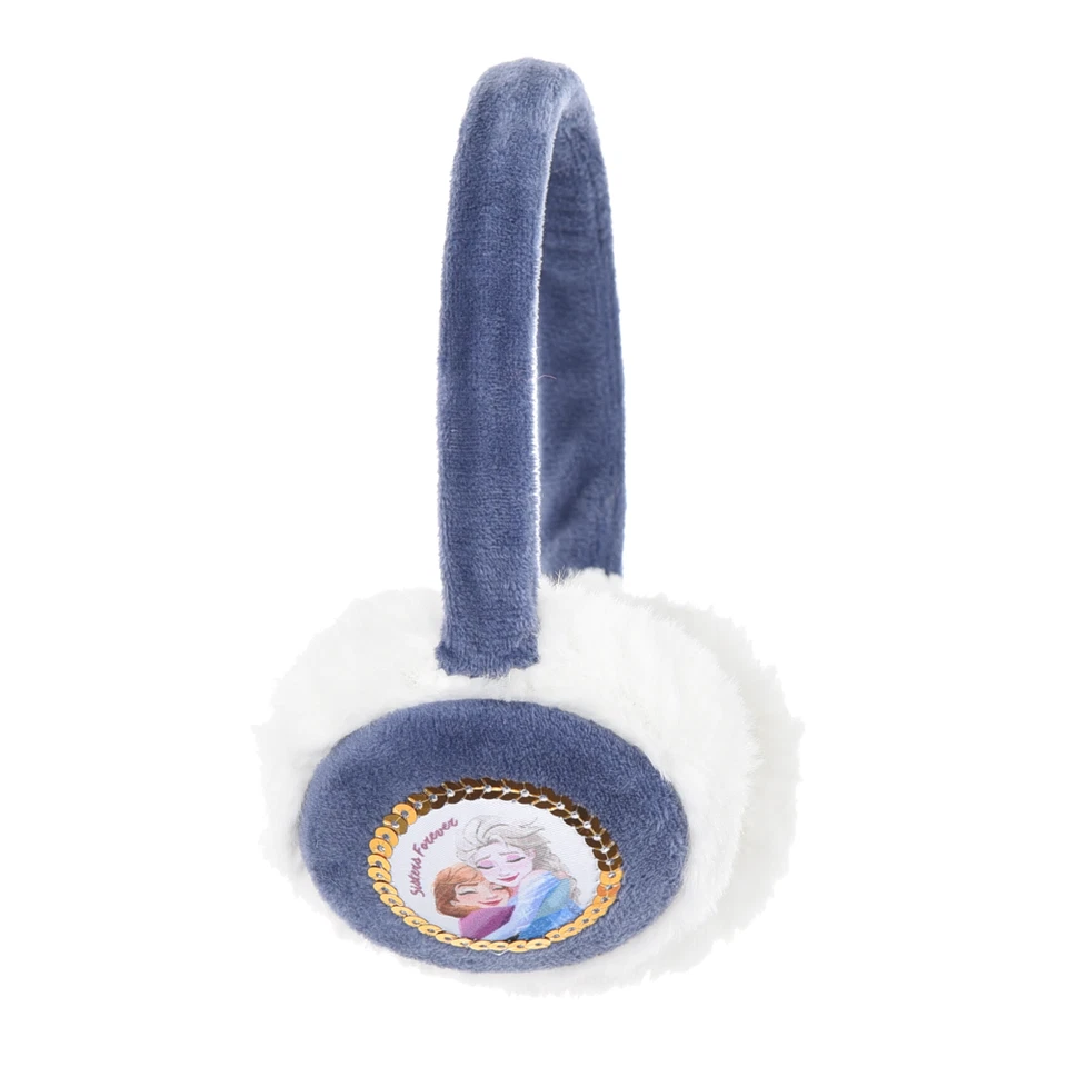 PARAORECCHIE FROZEN DISNEY CUFFIA REGOLABILE ACCESSORI INVERNALI BAMBINI VIOLA - Immagine 2 di 4
