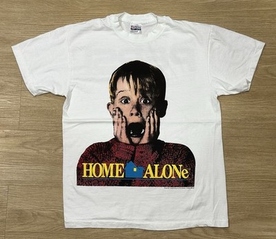 HOME ALONE vintage 1991 MOVIE t shirt PEPSI Macaulay Culkin L | eBay