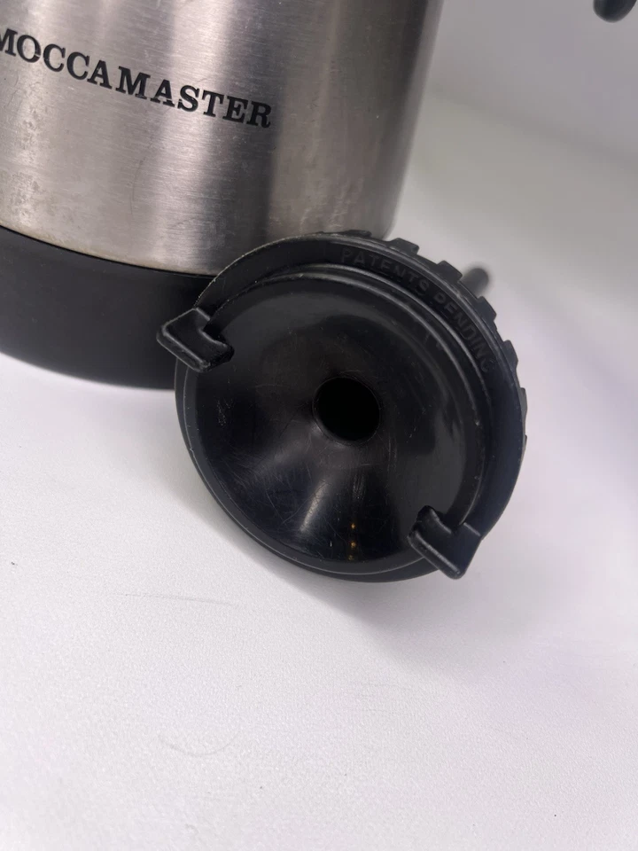 Jarra térmica Technivorm Moccamaster 1,25 L acero inoxidable 40 OZ con tapas Foto 2 de 4