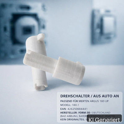 Drehschalter Bedienteil Aus Auto An PASSEND FÜR Merten Argus 180 UP 180 1