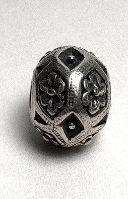 TROLLBEAD Retired Zanzibar Sterling Silver Bead LAA 925S