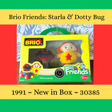 Brio Friends Starla  Dotty Bug 30385   1991   12m   Factory Sealed