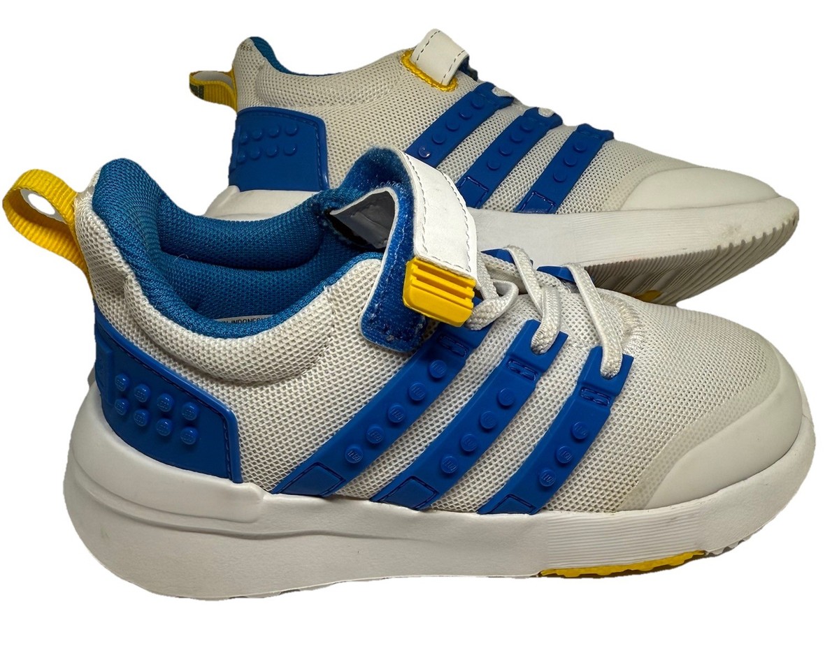 Adidas X LEGO Racer TR21 Sneakers Tennis Shoes Little Kids Boys Size 9K