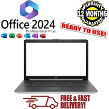 Image of HP Pavilion 17-by0000na 17.3" Inch W11 Office 2024 i5 16GB RAM 256GB SSD Laptop