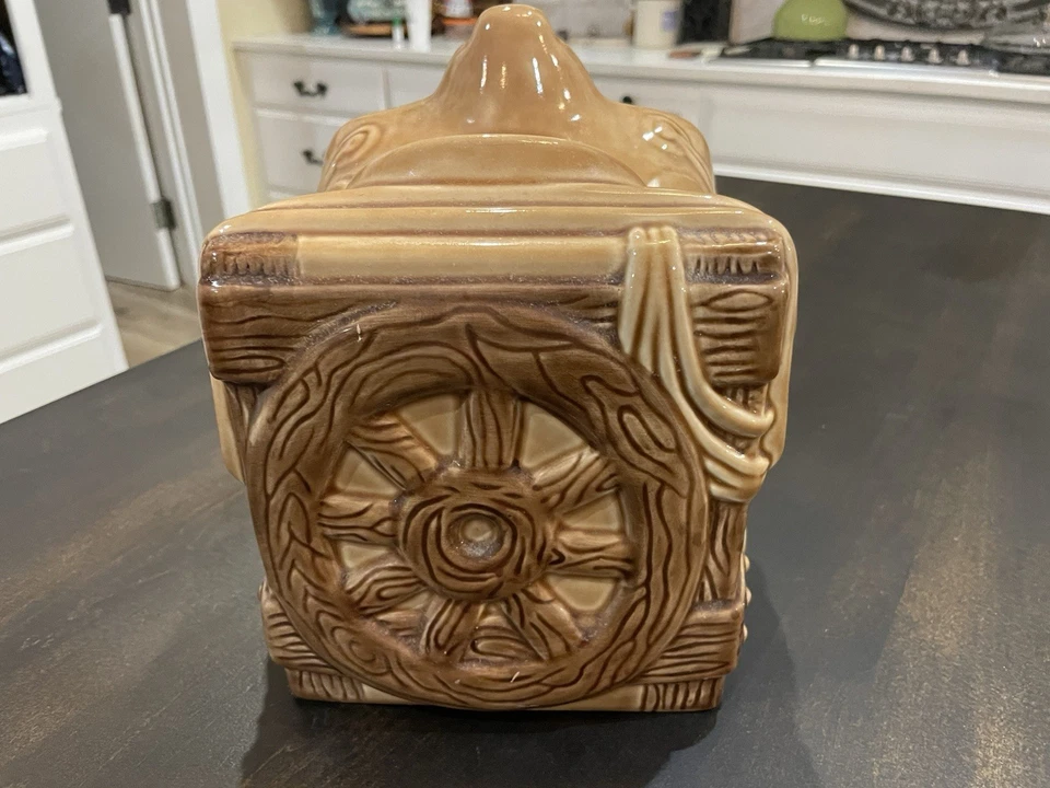 Caja de pañuelos grande cubierta cerámica/porcelana Western Cowboy Horse Country Saddle 100 Foto 3 de 4