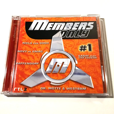 Various Members Only #1 (2-CD, 1998) Trance, Techno, House