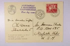 Sweden 1936 Stockholm - post office sheet FDC Cover to USA - D1111