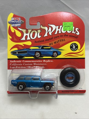 #ad Hot Wheels 1994 Vintage Collection Series Classic Nomad metalflake Aqua $4.39