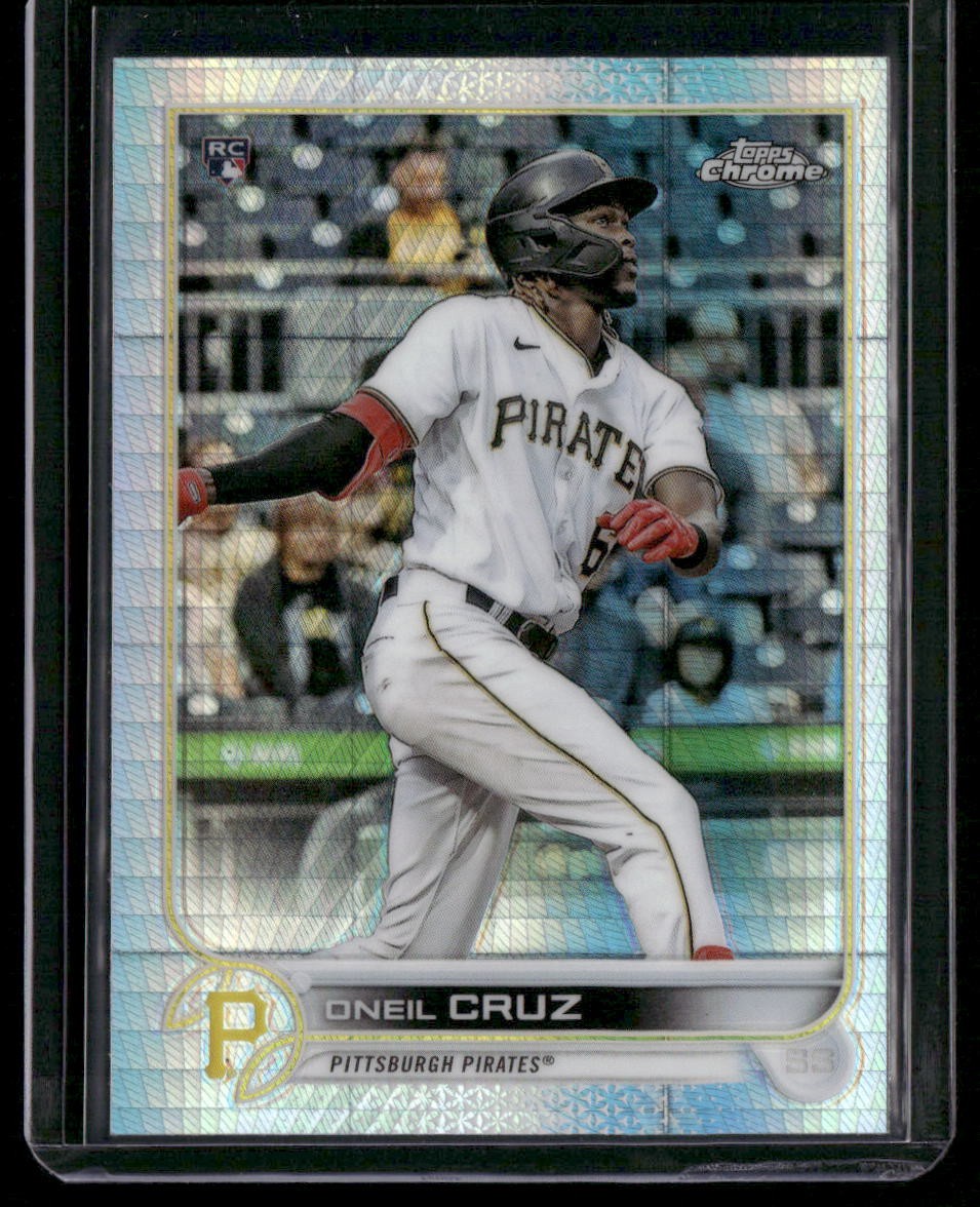 2022 Topps Chrome #128 Oneil Cruz Prism Refractor