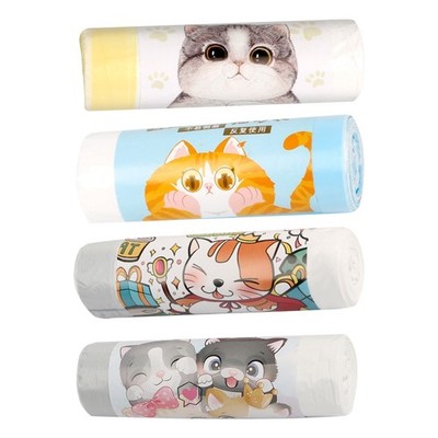 for Cat Pan Liners Litter Box Liners Drawstring Litter Bags Leak-Proof Waste Bag