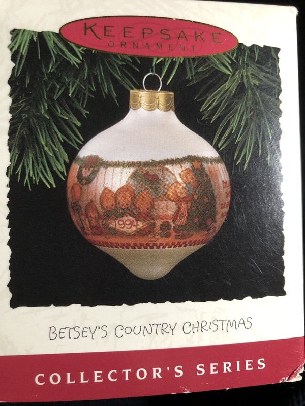Hallmark Ornament Betsy’s Country Christmas