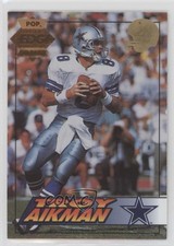 1994 Collector's Edge Pop Warner Bronze 22K Gold Helmet Troy Aikman #41 HOF 0q3