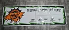 Vintage Miller Lite Beer Celebrate Halloween Here Banner Sign Write In 71"x23"