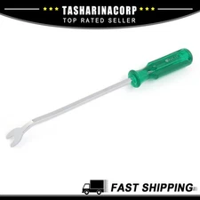 Piece of 1 Truck Car Green Upholstery Clip Remover Door Panel Trim Puller Tool