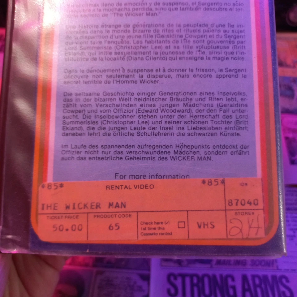 The Wicker Man - Rare 102 Minute Media Home Version 1978/1981 - Image 4 of 4