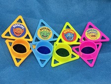 Lot Of 4 1989 Boglins Kellogg’s Cereal Ink Stampers Cereal Prize Tim Clarke VTG