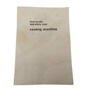Jones Vintage Electric 674N Nähmaschine Ersatzteile - Anleitungsheft