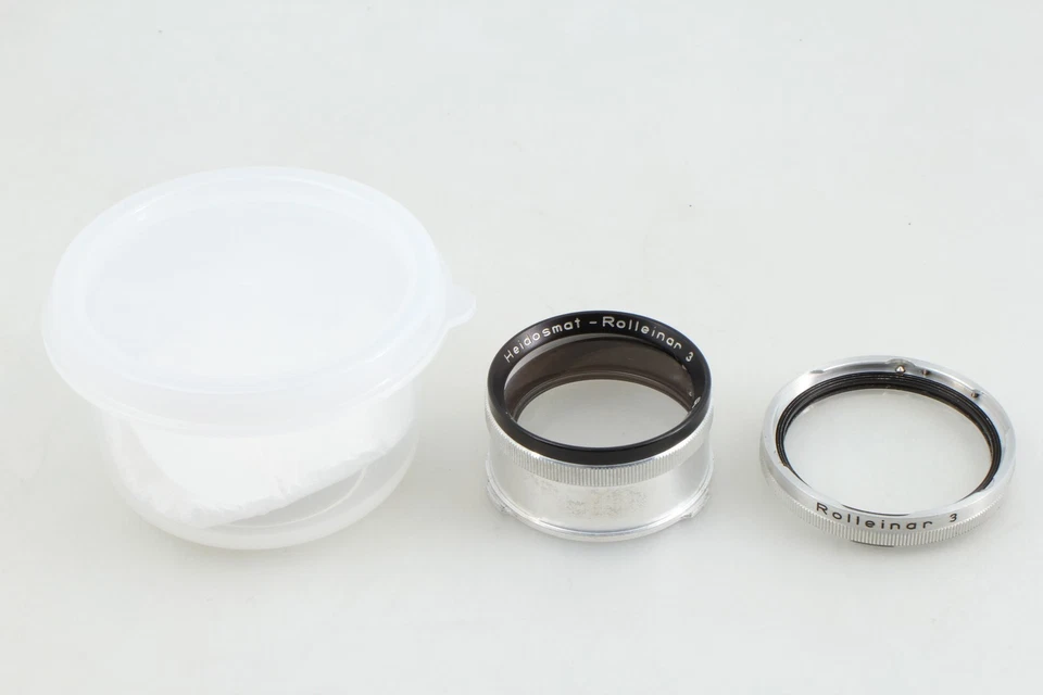 For Rolleiflex 3.5F [N MINT w/Case]  Rolleinar 3 Bay II Close-Up TLR Lens JAPAN - Image 4 of 4