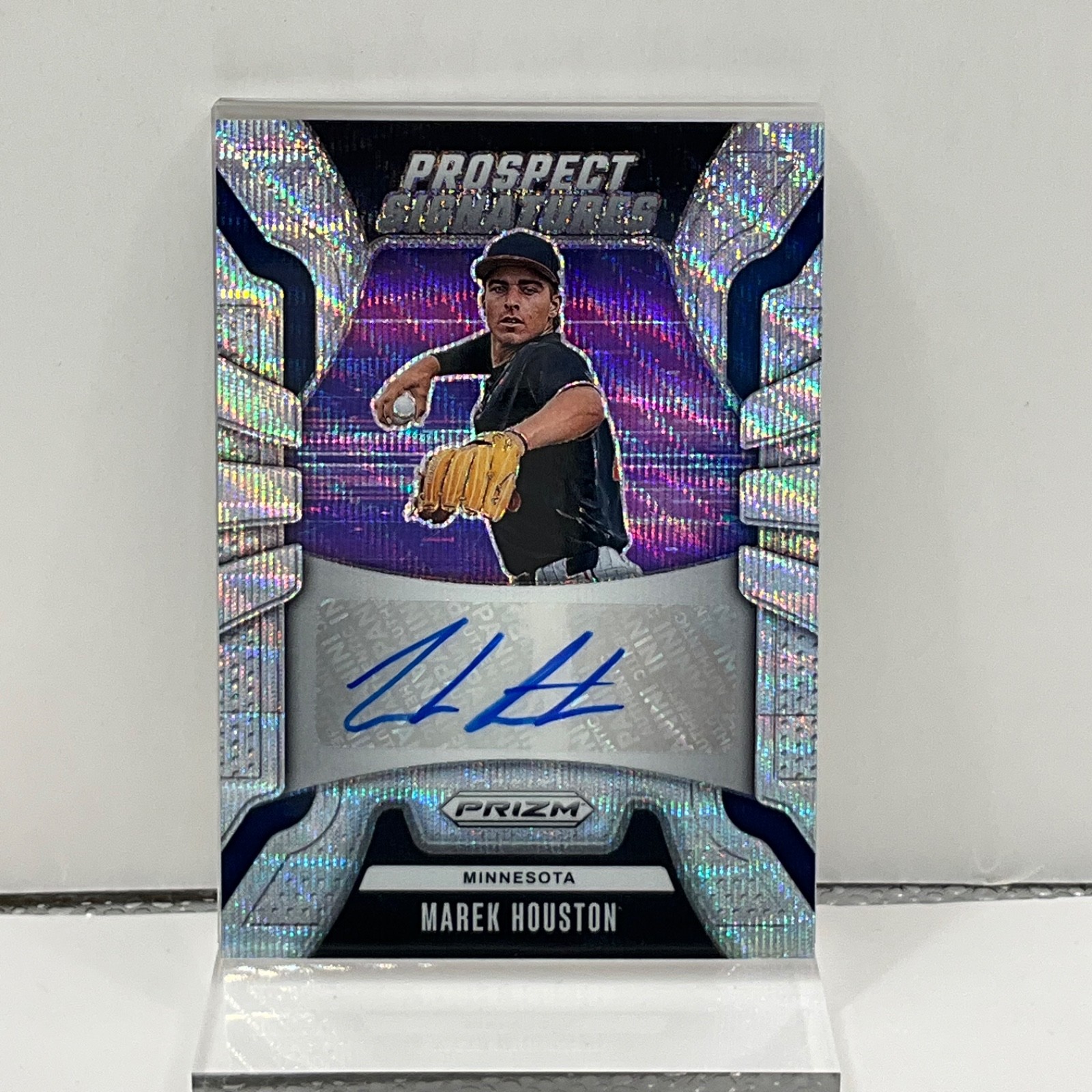 2026 Prizm- Prospect Signatures, Marek Houston, Rookie Auto Silver Prizm /199