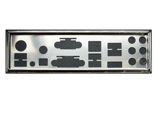 For MSI Z87-GD65 GAMING Shield I/O IO Rear Baffle Backplate Motherboard