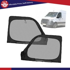 Magnetic Mosquito Screen Front Door Fit for Mercedes Benz Sprinter 07-25 47x31in