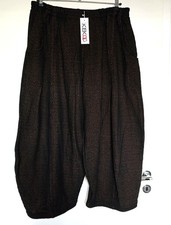 KEKOO FASHION BALLONHOSE SCHWARZ-ORANGE LAGENLOOK NEUWARE